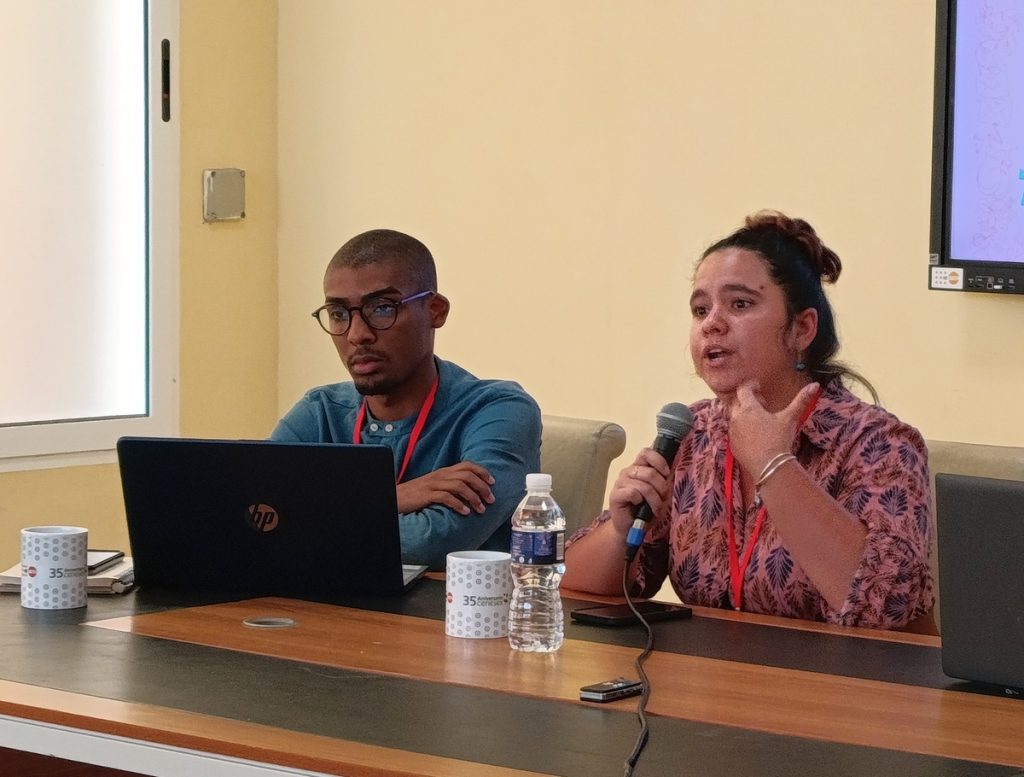 Gabriela Martínez, panel derechos de personas trans