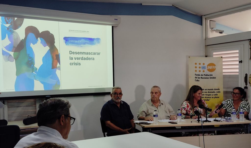 Presentación de Informe sobre Población