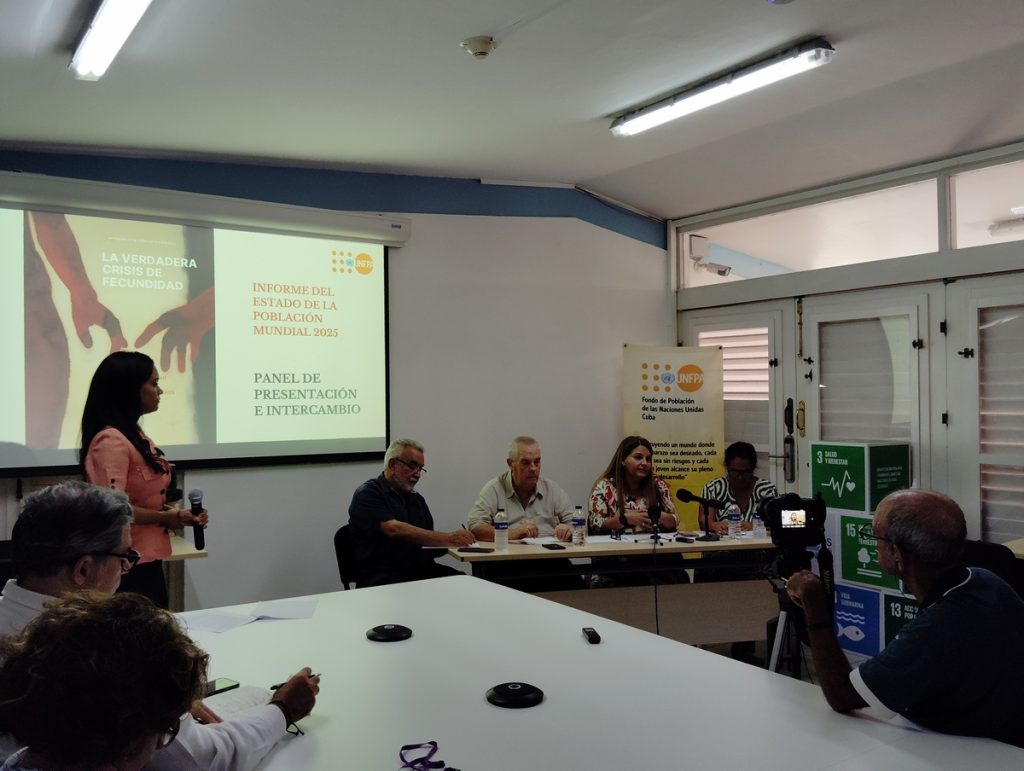 Presentación informe sobre población mundial. Fecundidad