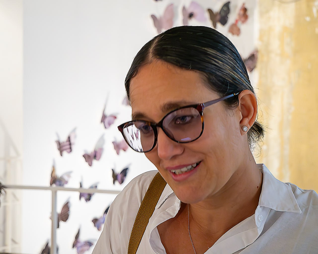 La fotógrafa Natasha Forcade, expo Puertas al ingenio