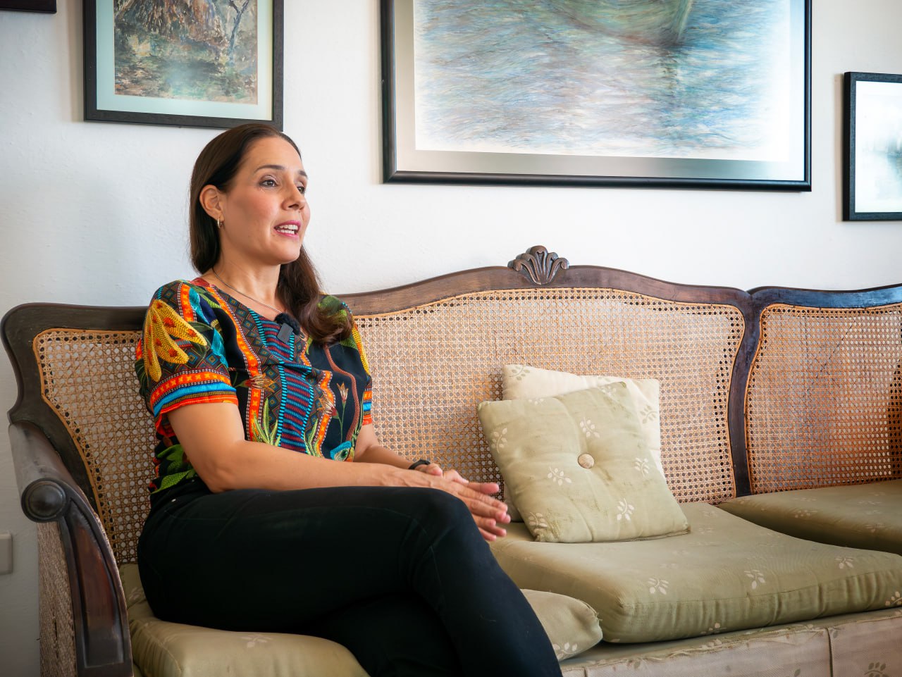 Daiana García Siverio, directora de la Orquesta de Cámara de La Habana