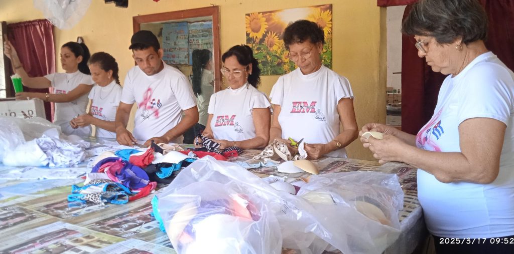 Talles de confecciones textiles Estilos Maylie