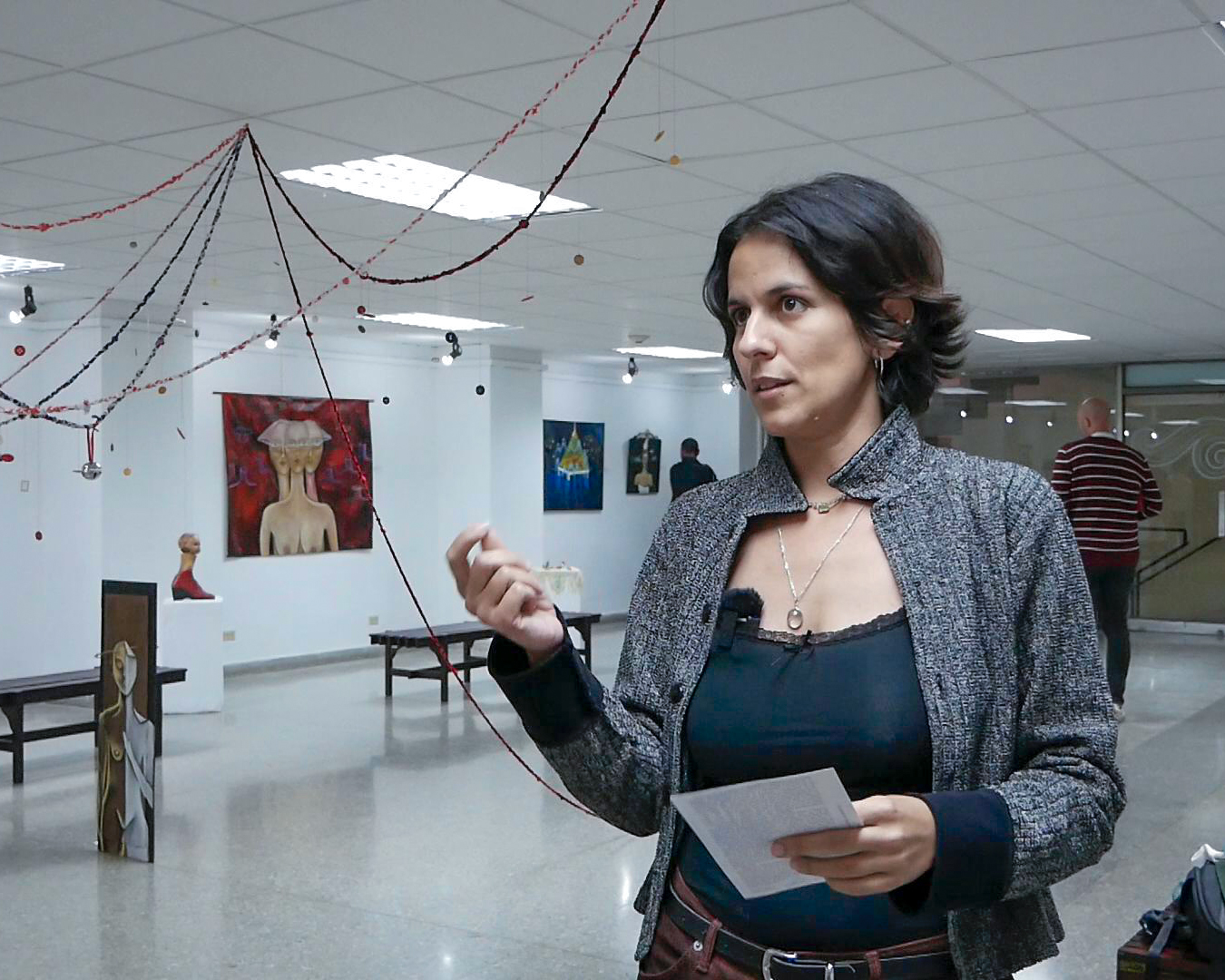 Anay Gorrita Mora, curadora de la exposición