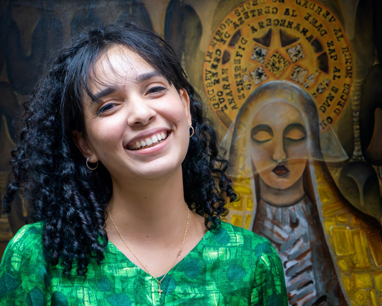 Leidy Laura Fernández, autora de la exposición Detrás del grito