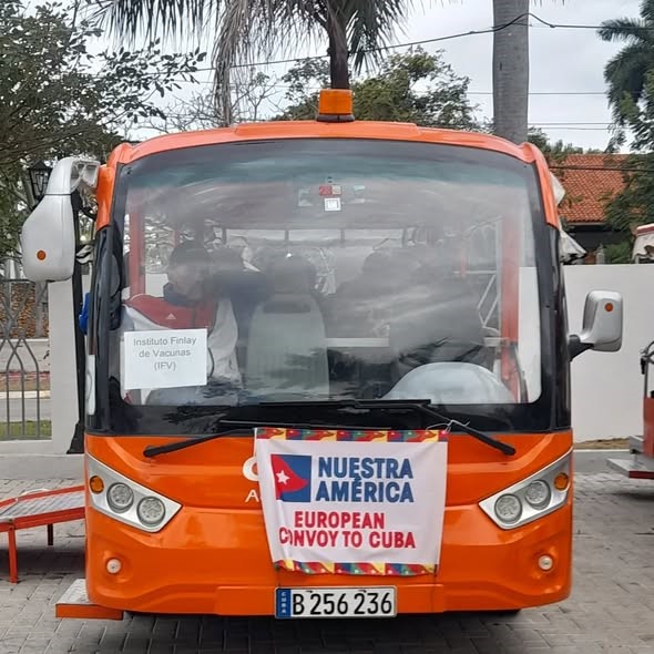 Convoy de ayuda solidaria a Cuba
