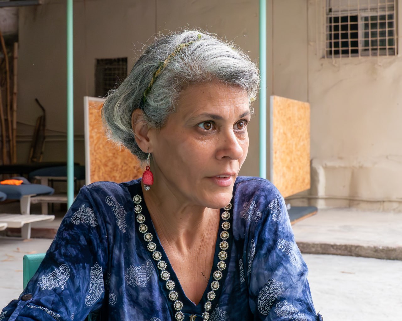 Dalgis Chaviano Rosales, fundadora del proyecto Sedavid, en el Barrio Chino de La Habana