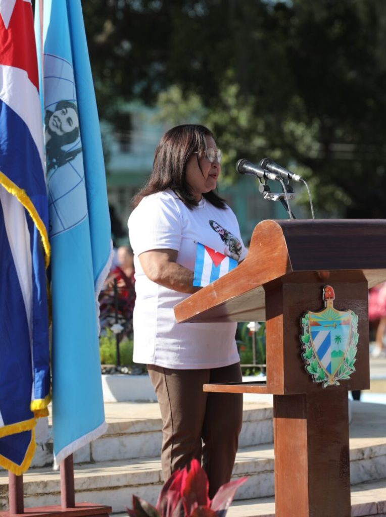 Teresa Amarelle Boué, secretaria general de la FMC