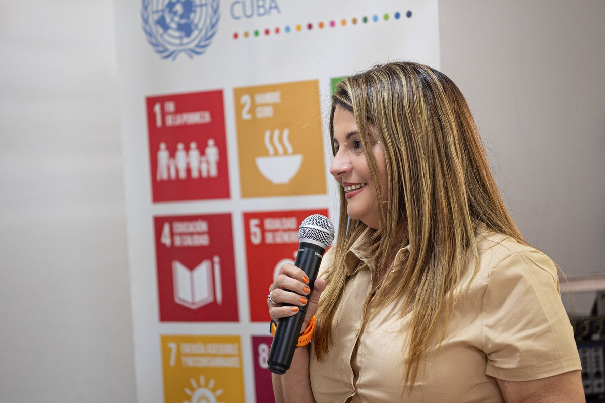 Marisol Alfonso de Armas, jefa de la oficina de Unfpa en Cuba