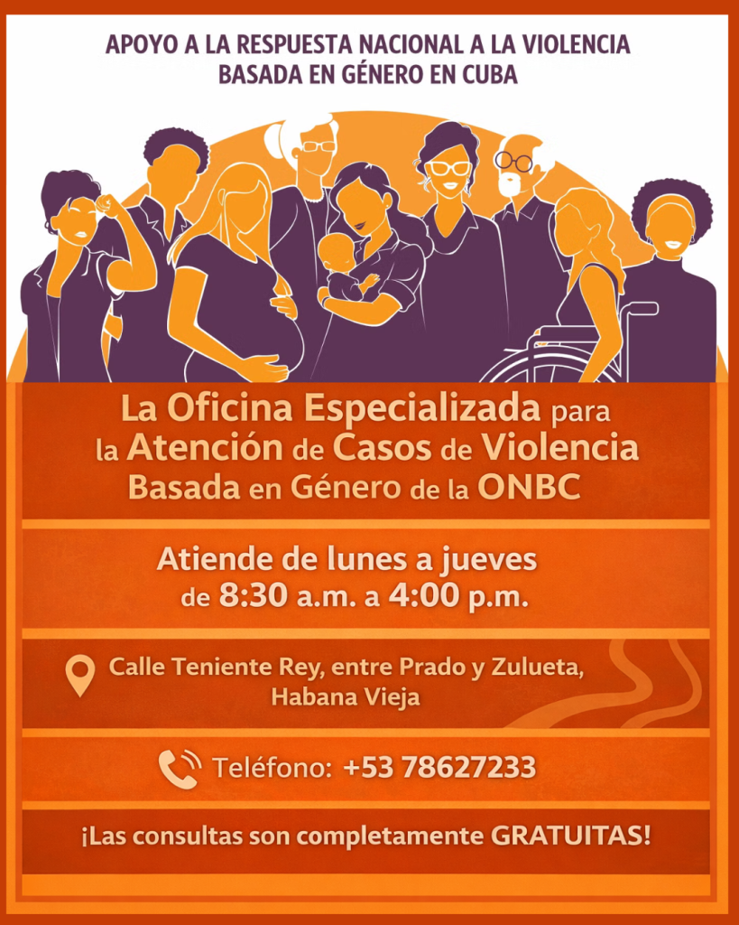 Oficina especializada para la atención de casos de violencia basada en género 