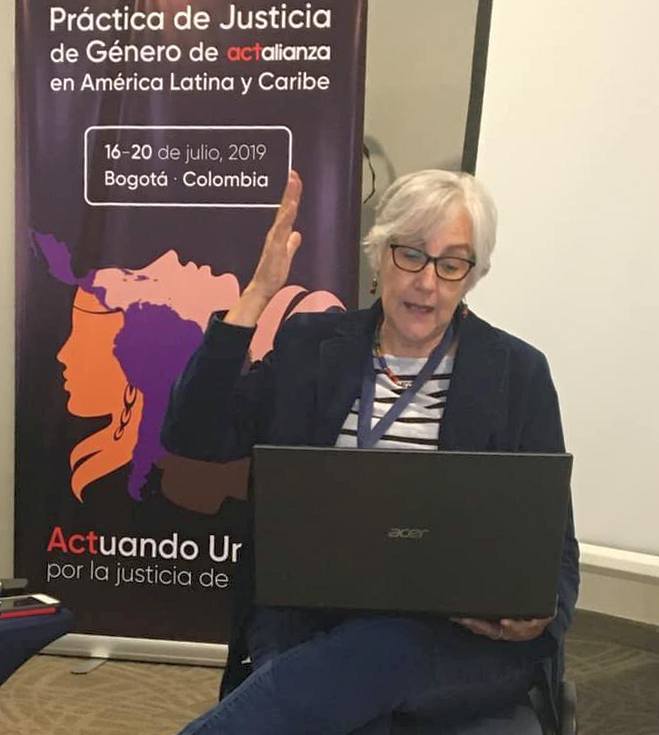 La pastora Dora Arce