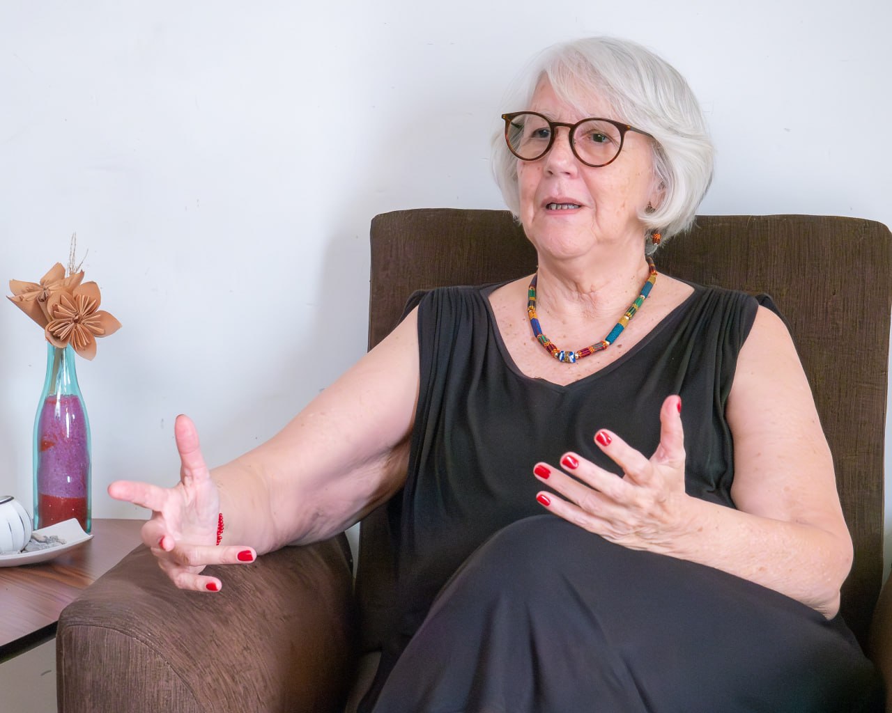 Dora Arce, pastora de la iglesia Presbiteriana-Reformada