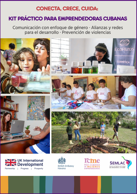 manual Conecta, crece, cuida: kit práctico para emprendedoras cubanas