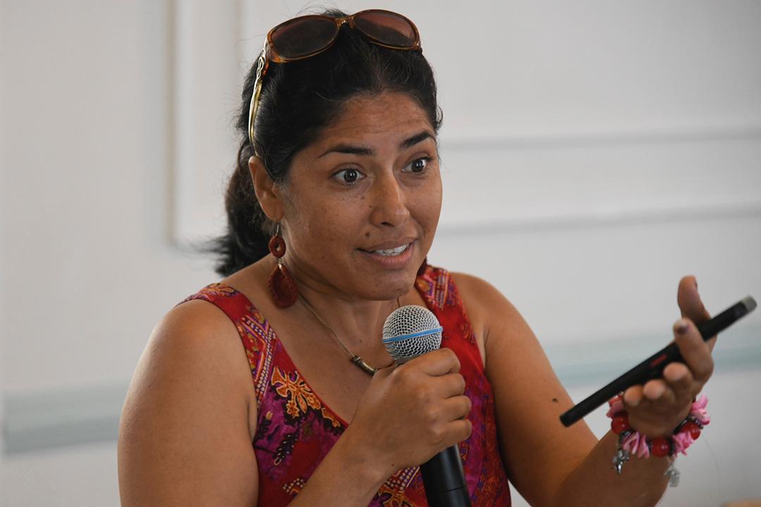 La escritora Yanelys Encinosa 