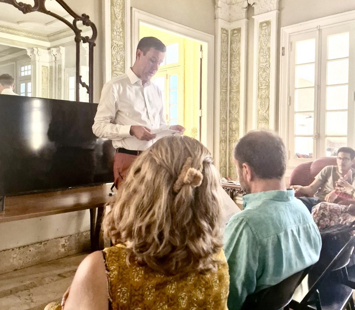 James Hooley, embajador británico en Cuba. Galfisa