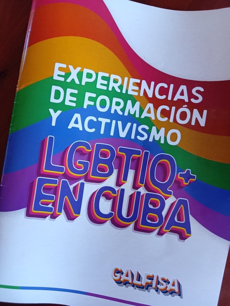 olleto “Experiencias de formación y activismo LGBTIQ+ en Cuba”