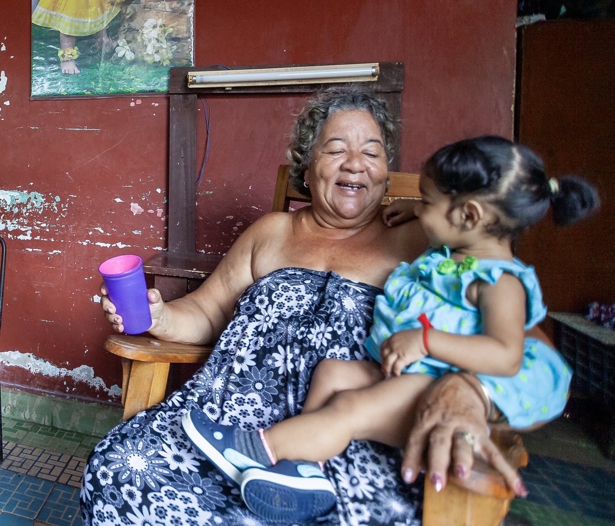 Mujeres adultas mayores en Cuba