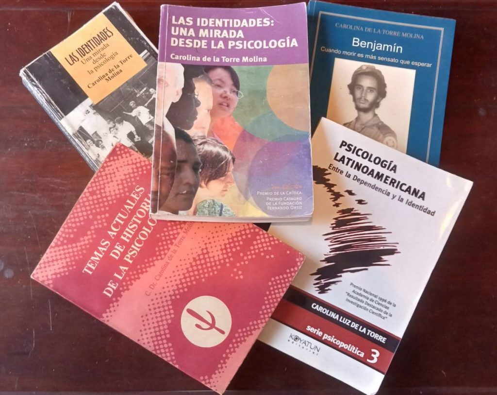 Sus libros, entre ellos Las identidades: una mirada desde la psicología y Psicología latinoamericana: entre la dependencia y la identidad, reflejan una trayectoria dedicada a comprender al ser humano y los procesos sociales, desde una mirada crítica. 