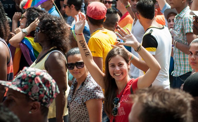 Conga contra la homofobia en La Habana
