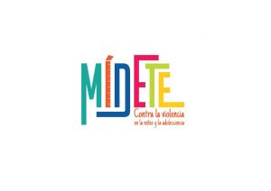 La campaña Mídete promueve la reflexión sobre las violencias en las infancias y las adolescencias. Logo de la campaña, impulsada por Unicef en Cuba