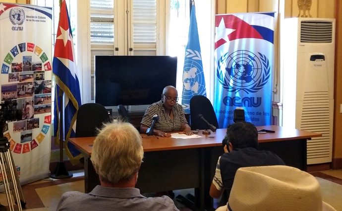 Declaración contra el bloqueo-acnu