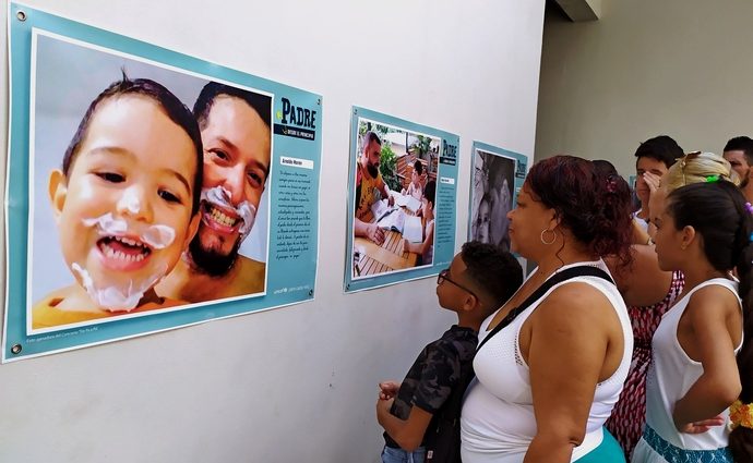 Exposición fotográfica sobre paternidad responsable