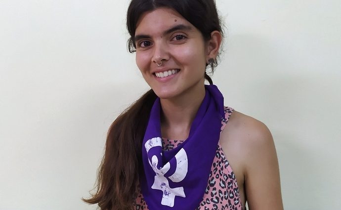 Anabel Antuña, estudiante de tercer año de Sociología