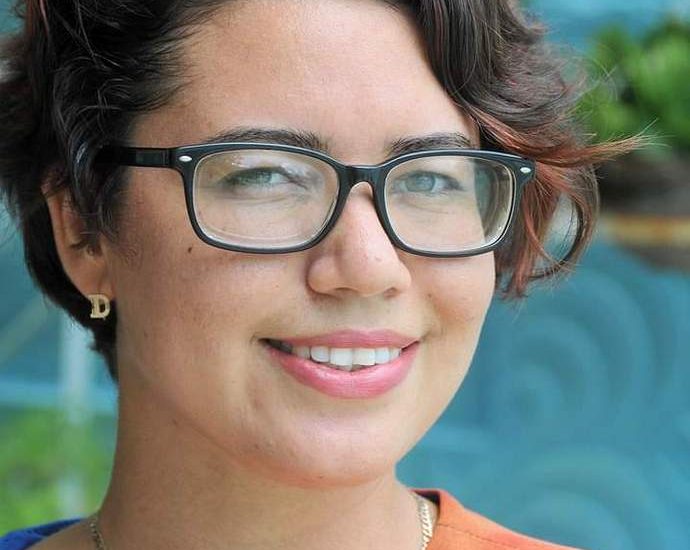 La periodista y activista Danielle Laurencio Gómez