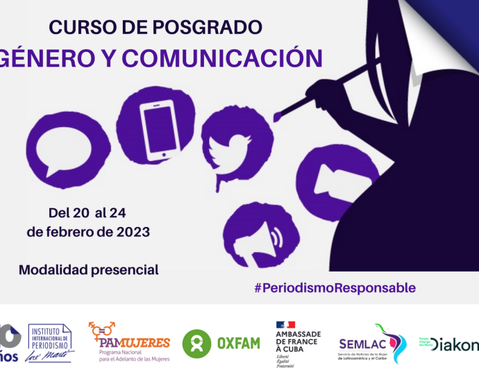 Curso de posgrado Género y Comunicación 2023