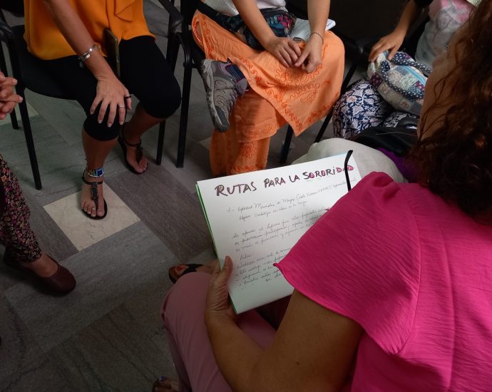 Encuentro de mujeres convocado por la Cátedra Avellaneda