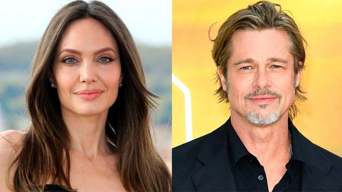Angelina Jolie y Brad Pitt