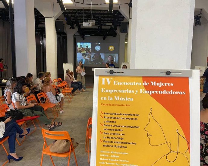 Encuentro mujeres empresarias Música