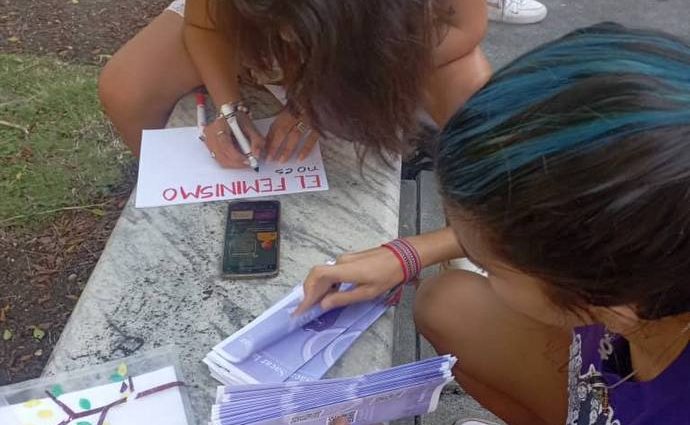 II Jornada Estudiantil por la No Violencia de Género, organizada por la Red Feminista de la Universidad de La Habana