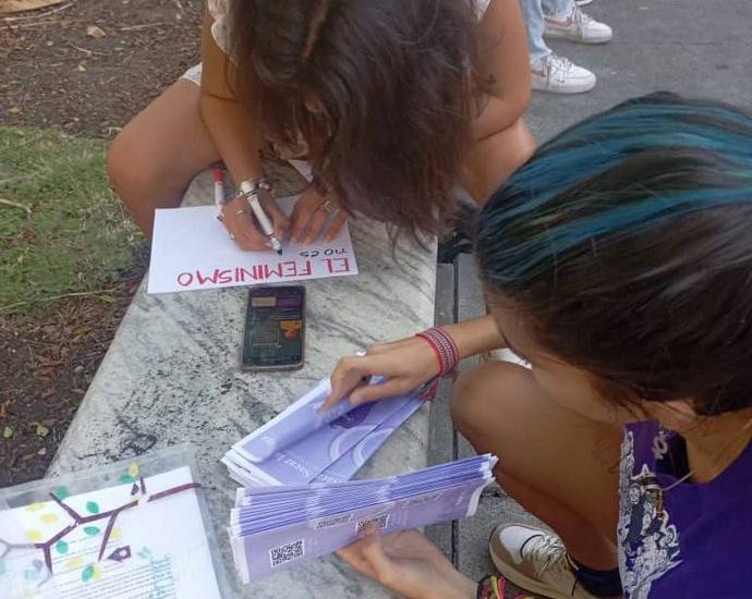 II Jornada Estudiantil por la No Violencia de Género, organizada por la Red Feminista de la Universidad de La Habana