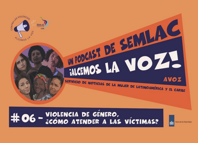 Podcast Alcemos la voz, atención a víctimas