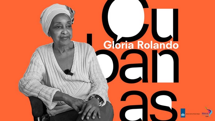 La cineasta cubana Gloria Rolando