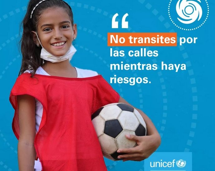 Unicef: niños y desastres naturales