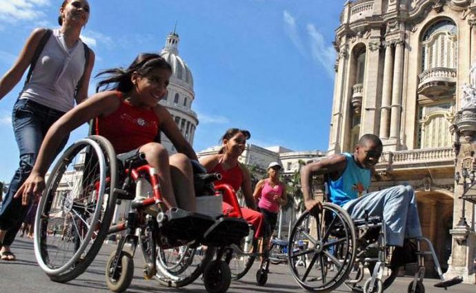 Personas con discapacidad en Cuba