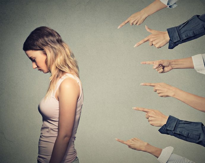 Mujeres víctimas de violencia