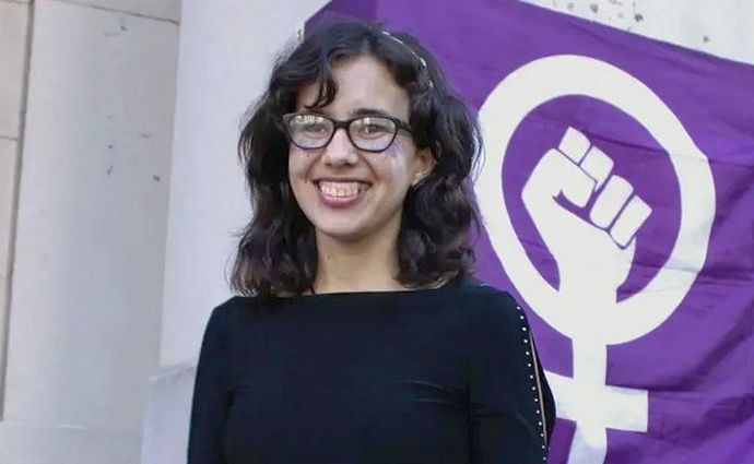 Dailene Dovale de la Cruz, periodista y feminista