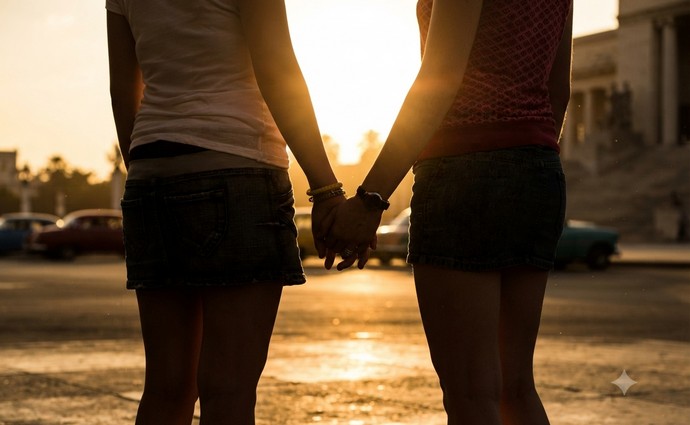Estudiantes lesbianas universitarias