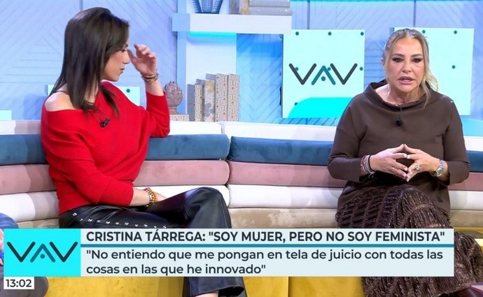 Patricia Pardo y Cristina Tárrega.